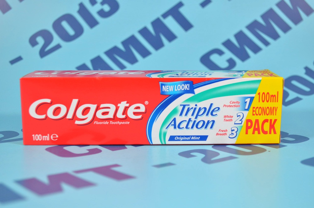 Колгейт Трипъл Екшън паста за зъби 100мл