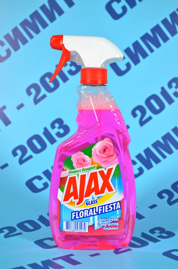 Аякс Флорал Фиеста Розов Букет препарат за стъкла помпа 500мл