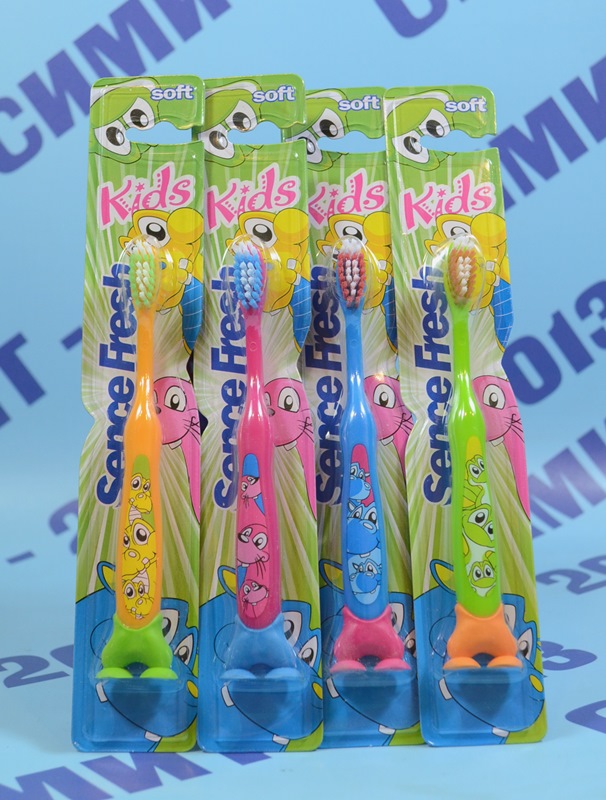 Сенс Фреш Кидс Софт 3-8 год. детска четка за зъби