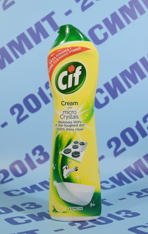 Циф Лимон почистващ крем 500мл