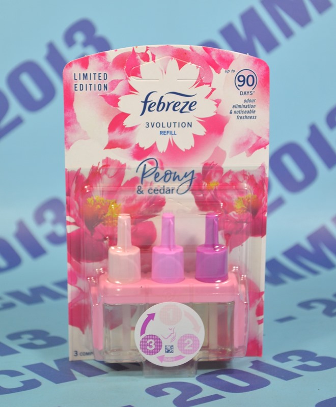 Амби Пур 3Волюшън Божур и Кедър пълнител за ел. машинка 20мл