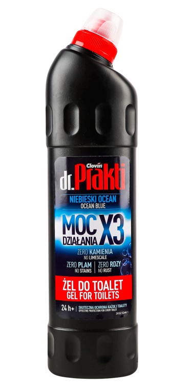 Практи Оушън Блу почистващ препарат за WC 750мл