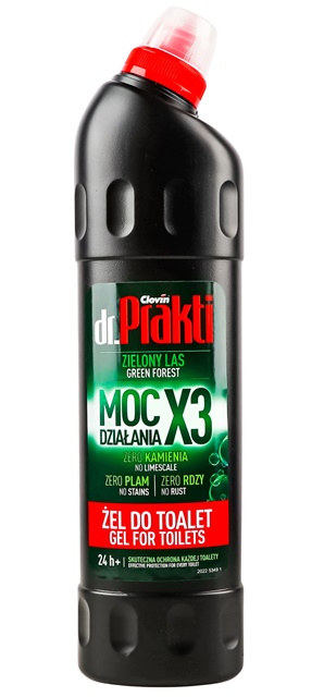Практи Грийн Форест почистващ препарат за WC 750мл