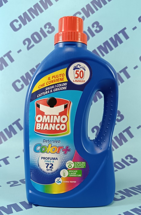 Омино Бианко Колор+ течен перилен препарат 2л/50пр