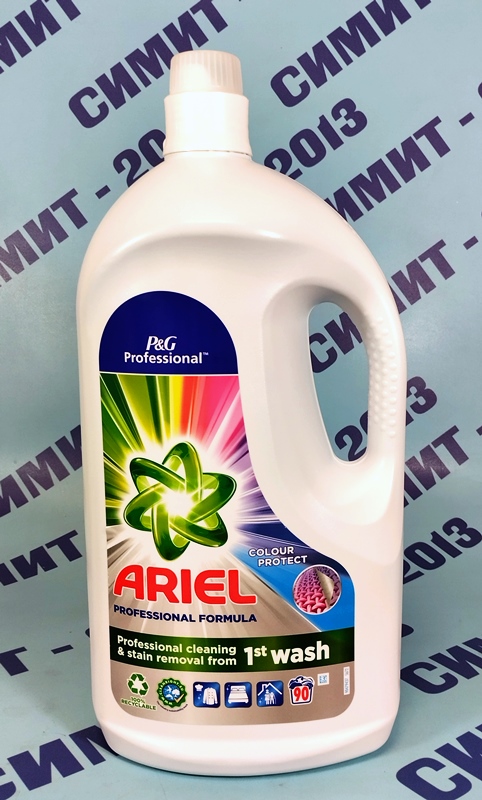 Ариел Профешанъл Колор Протект течен перилен препарат 4,05л/90пр