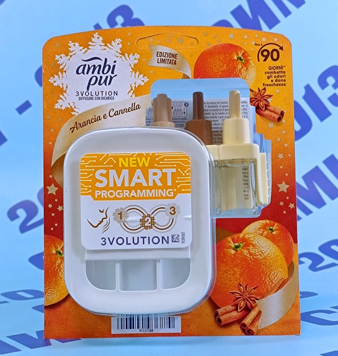 Амби Пур 3Волюшън Портокал и Канела ел. машинка + пълнител 20мл