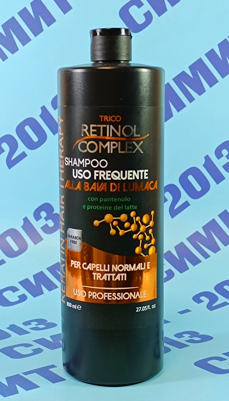 Ретинол Комплекс Професионален шампоан с екстракт от охлюви 800мл