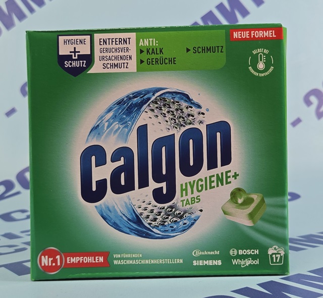 Калгон Хайджин+ таблетки против котлен камък 17бр